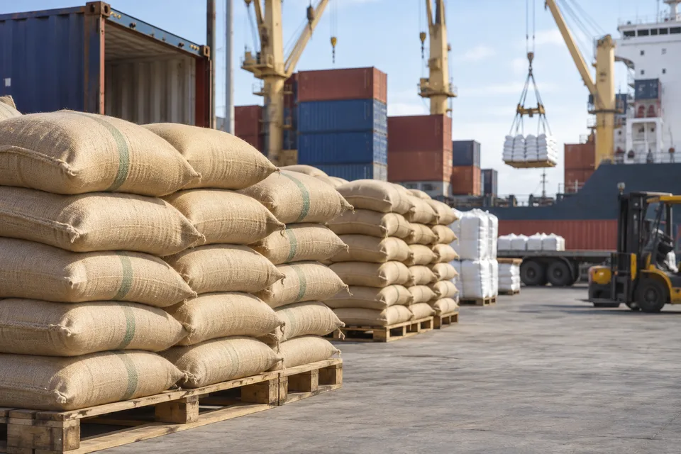 Representative export commodity trade image.