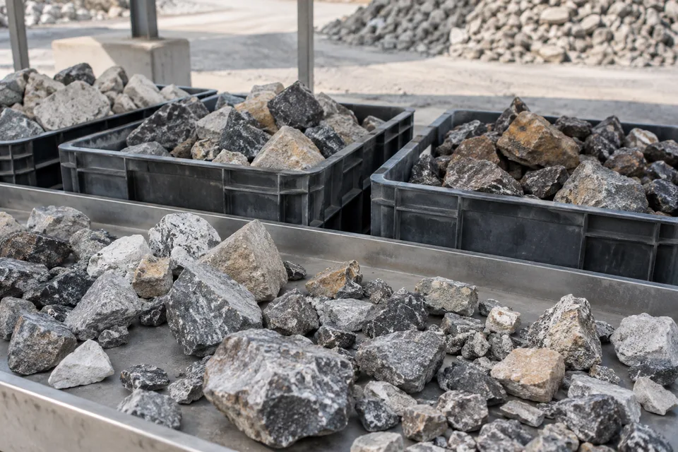 Representative solid minerals handling image.