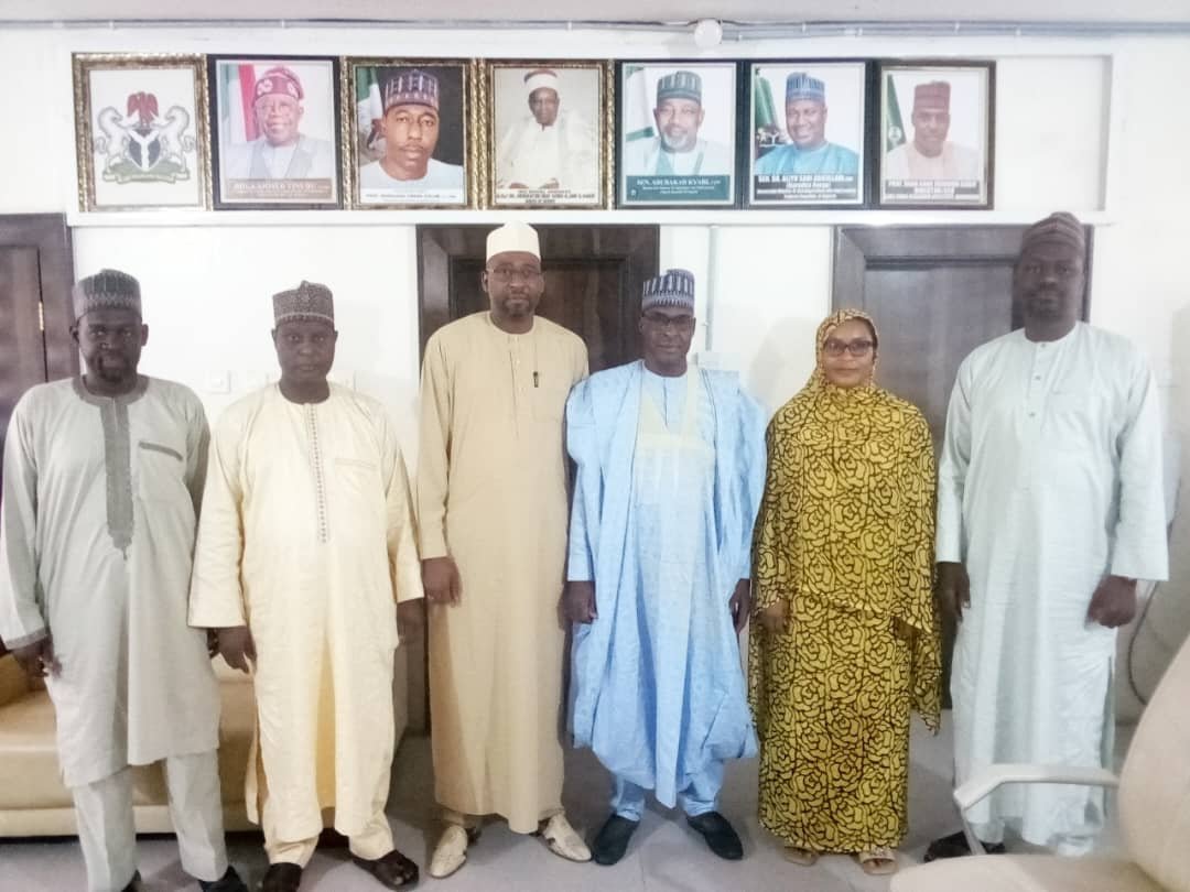 Group photograph of GAITCOP representatives and participants during the visit to Lake Chad Research Institute in Maiduguri, Nigeria.
